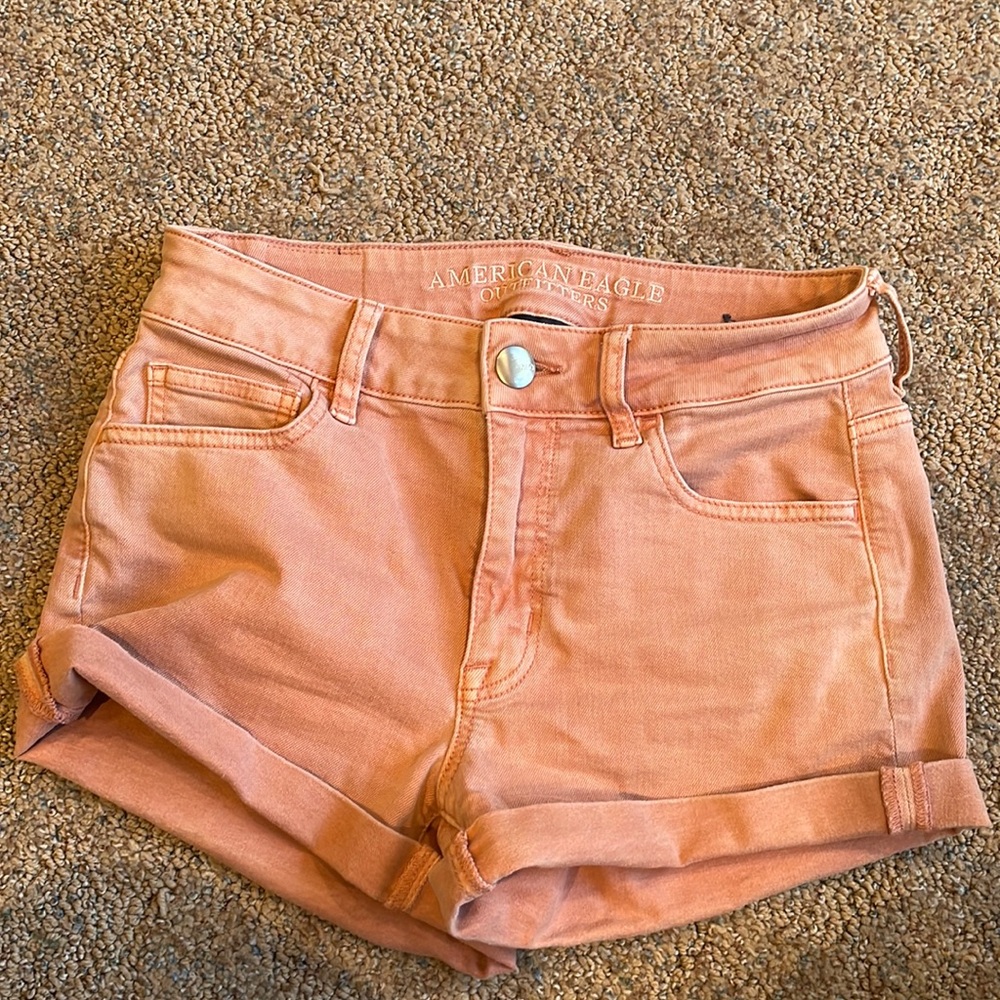 American eagle jean shorts. Hi-Rise Shortie